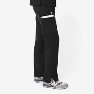 Figs Kade scrub pants, women's small tall, black